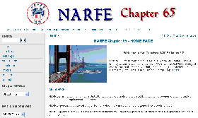 12/11/06 view of NARFE Chapter 65 website