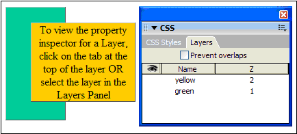 property inspector view