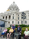 unloading at the Capitol