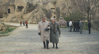 Phil & Marian in Goereme Turkey 1996