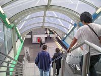 into the London Tube